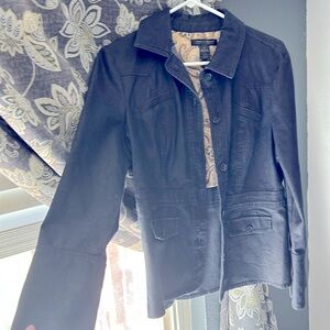 Soft Denim Blazer Jacket